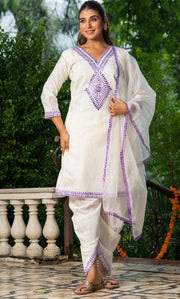 Chandrika Purple Suit Set