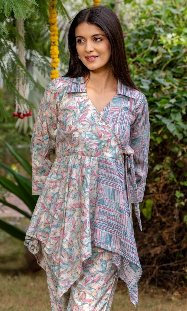 Seafoam Multicolor Co-ord Set
