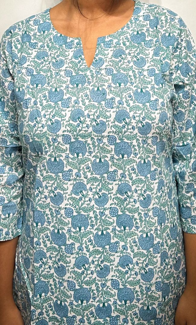 Sea Blue Rozana Set