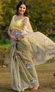 Swamp Organza Saree