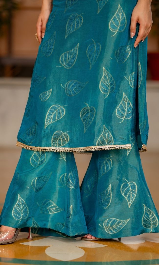 Aavya Firoza Kurta Co-ord Set