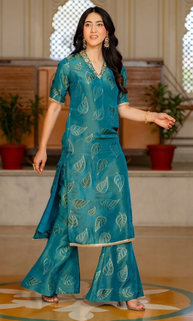 Aavya Firoza Kurta Co-ord Set