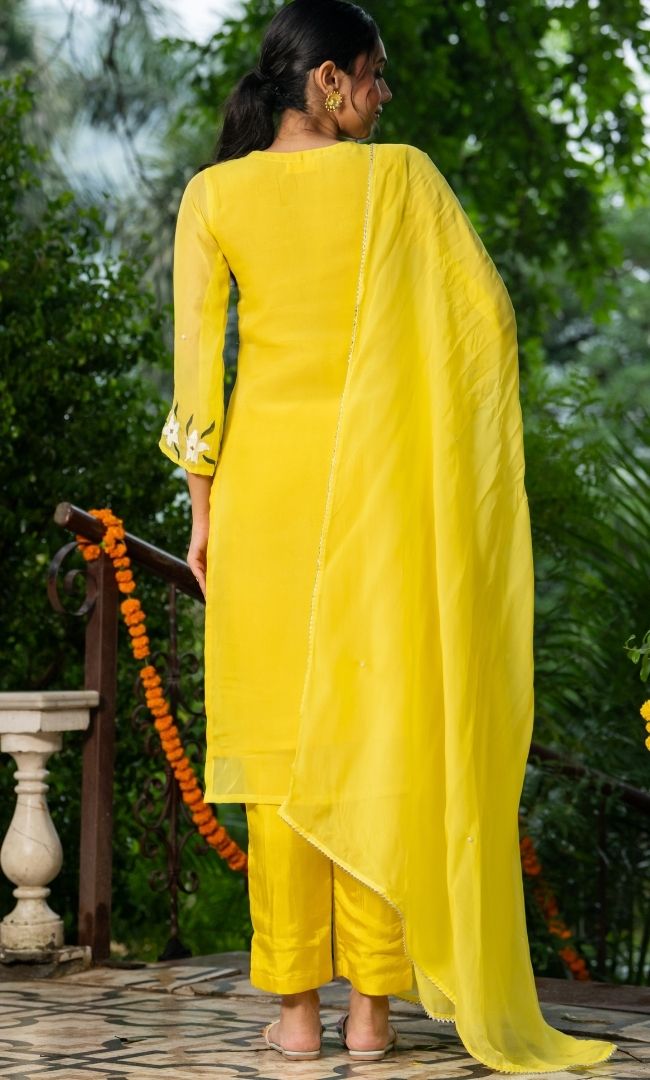 Solya Handpainted Suit Set