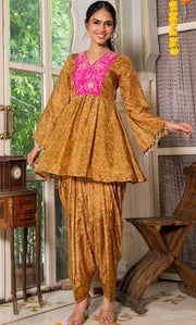 Zest Floral Patiala Set