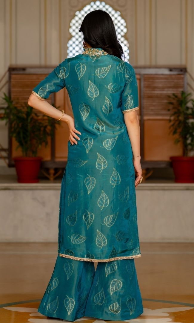 Aavya Firoza Kurta Co-ord Set