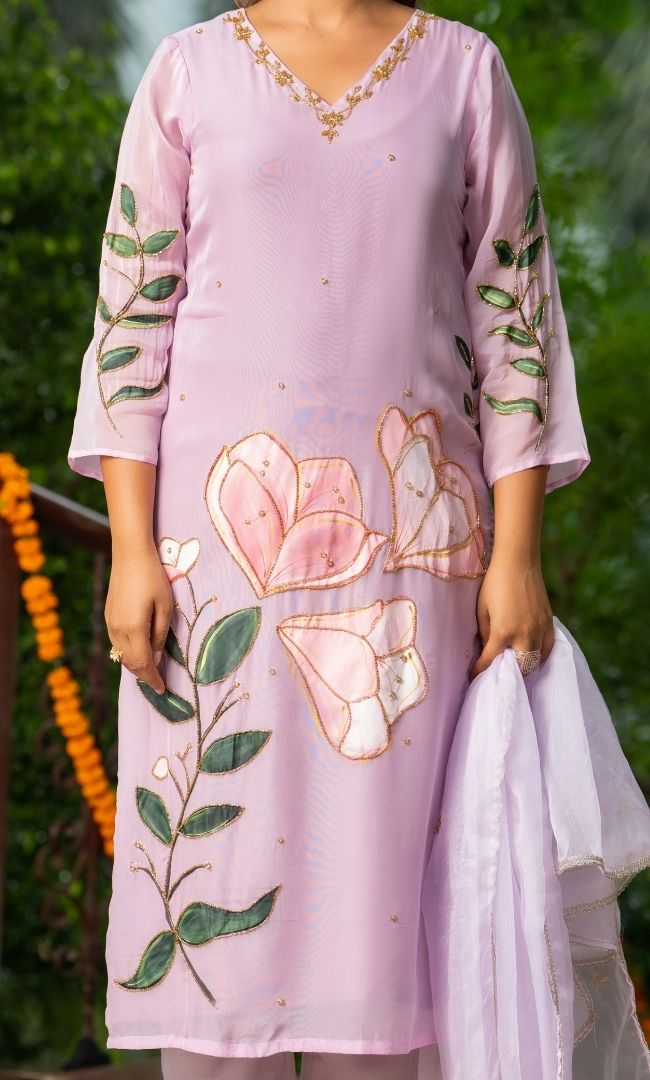 Rosetta Organza Suit Set