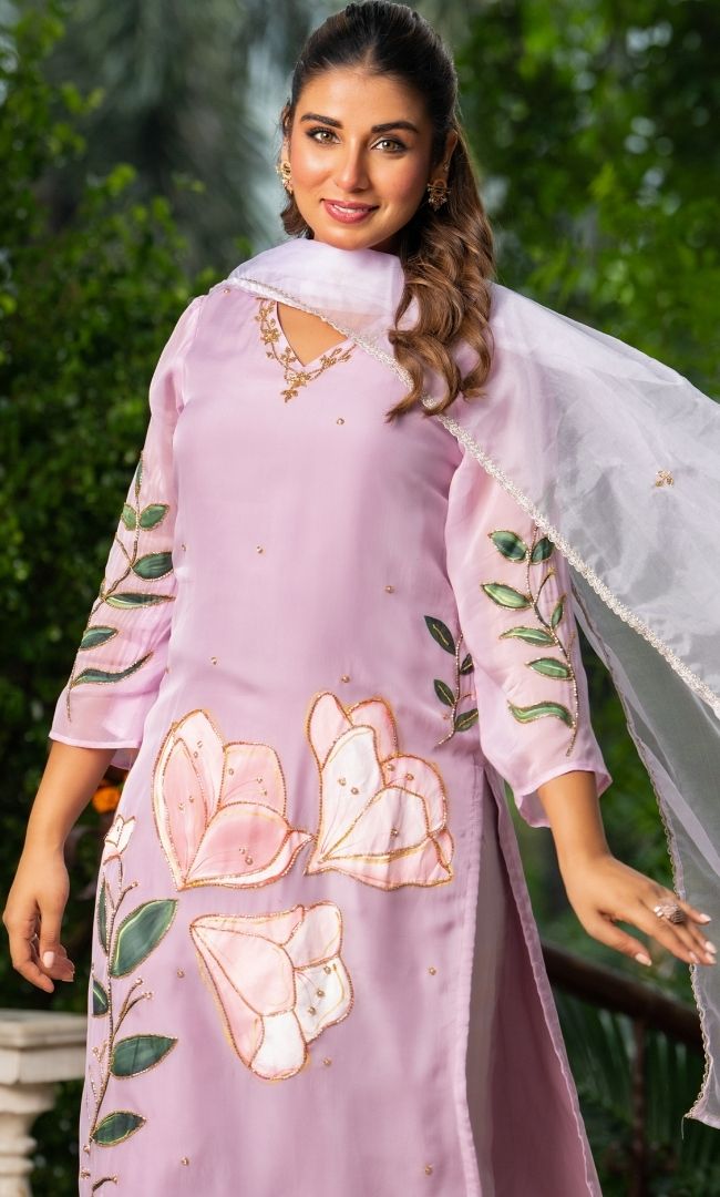 Rosetta Organza Suit Set