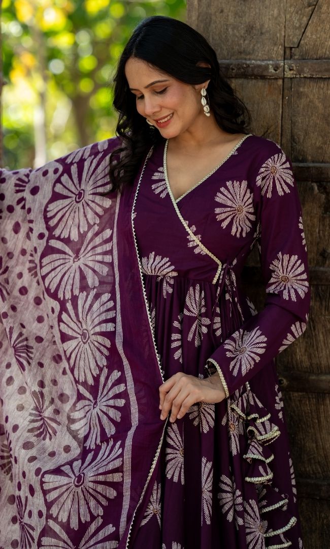 Lazy Daisy Angrakha Set