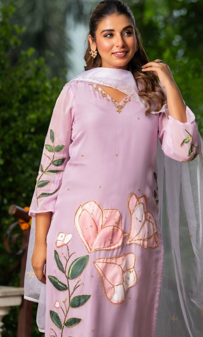 Rosetta Organza Suit Set