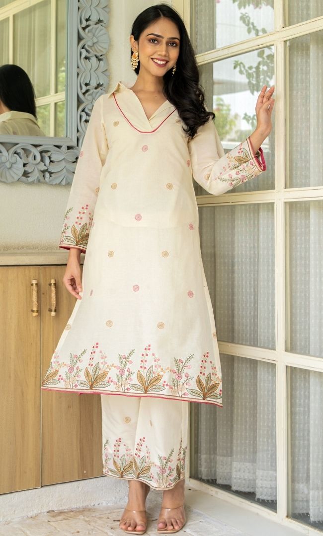 Gulbahar Kurta Co ord Set