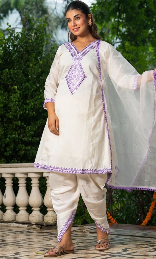 Chandrika Purple Suit Set
