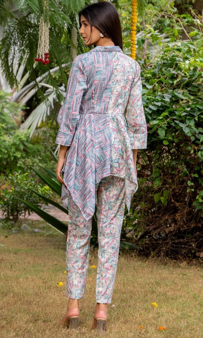 Seafoam Multicolor Co-ord Set