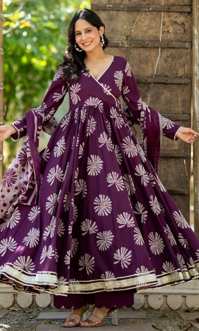 Lazy Daisy Angrakha Set