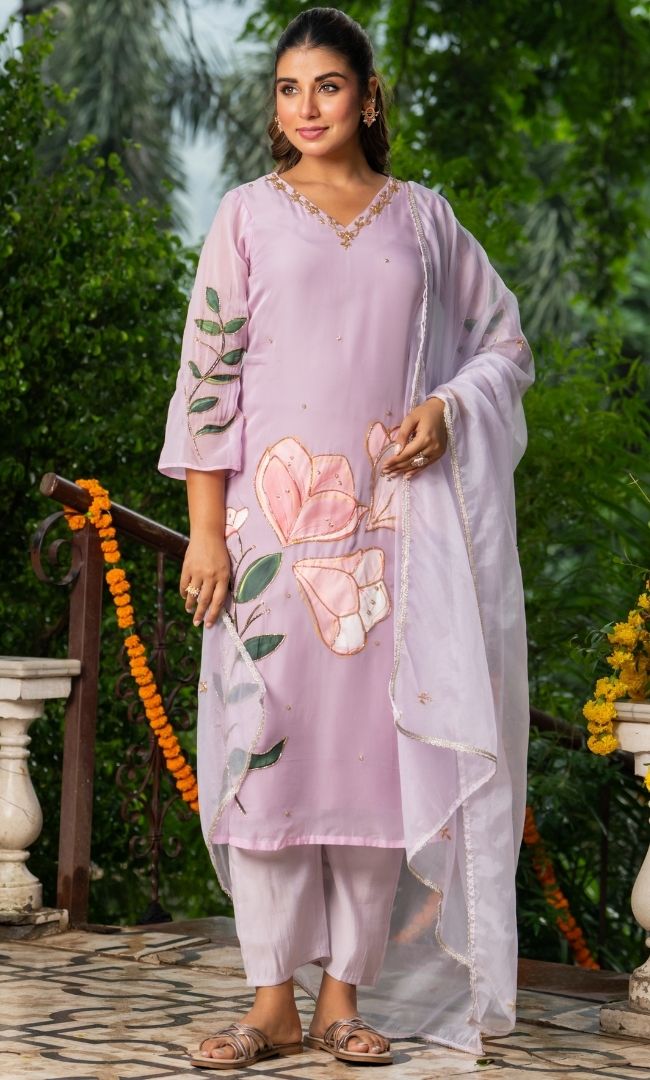 Rosetta Organza Suit Set