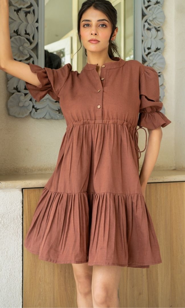 Brownie Mini Dress