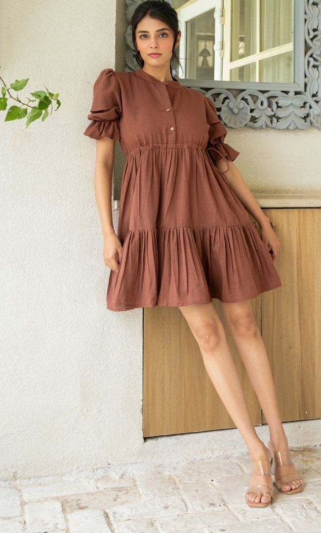 Brownie Mini Dress