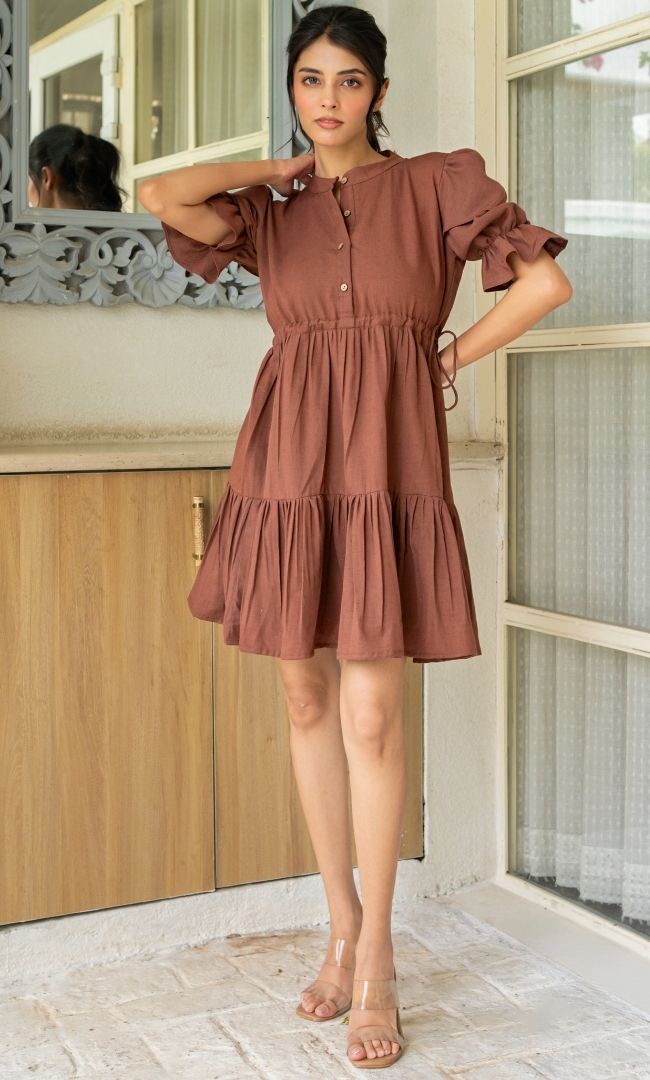 Brownie Mini Dress