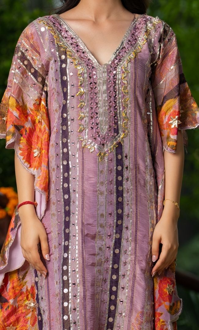 Pari Mahal Kaftan Set
