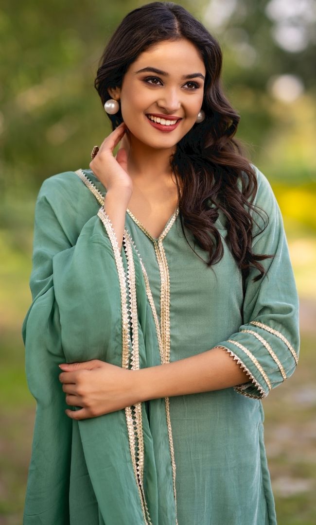 Nile Green Kurta Set