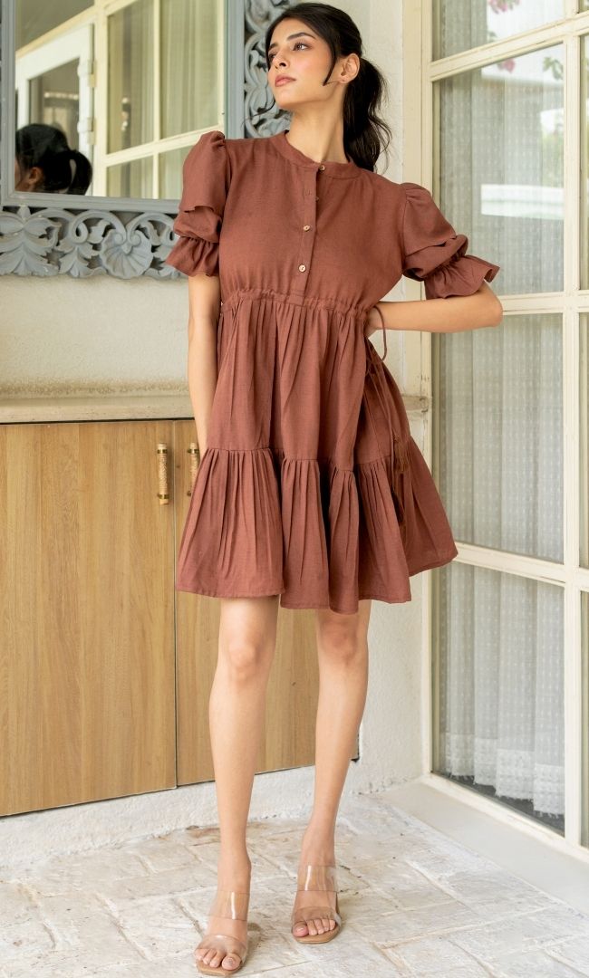 Brownie Mini Dress