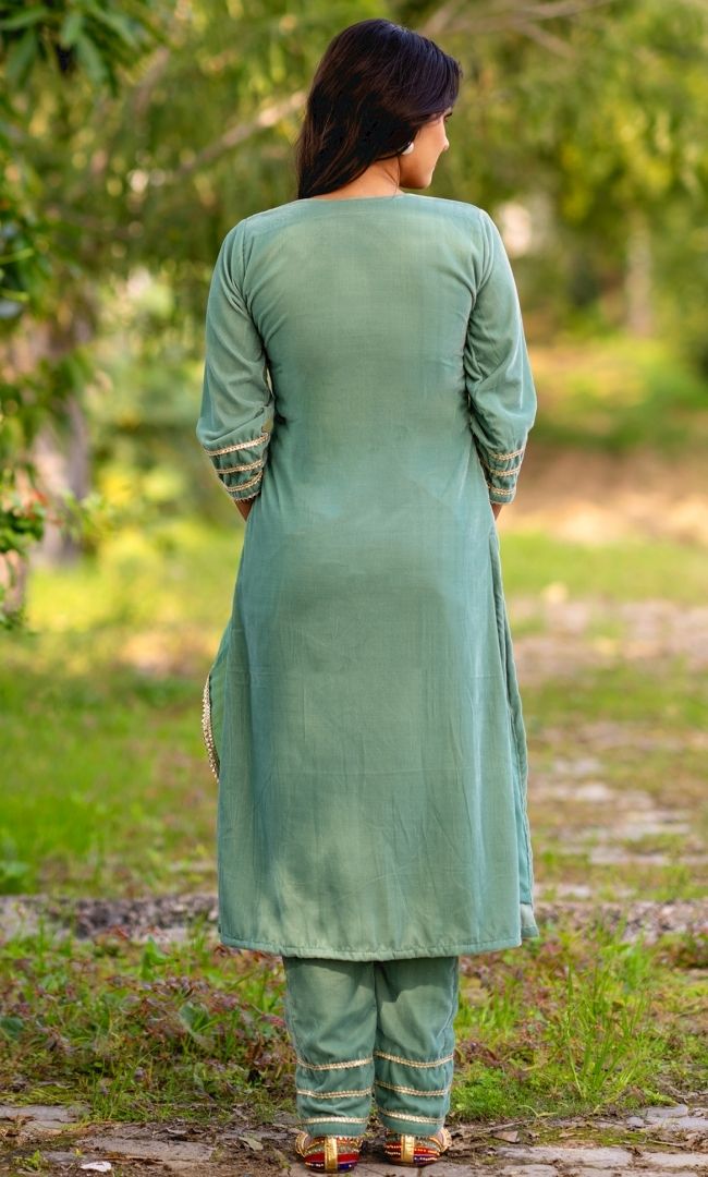 Nile Green Kurta Set