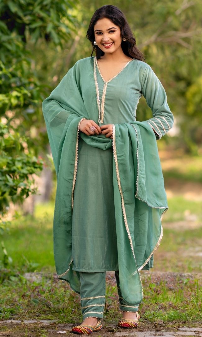 Nile Green Kurta Set