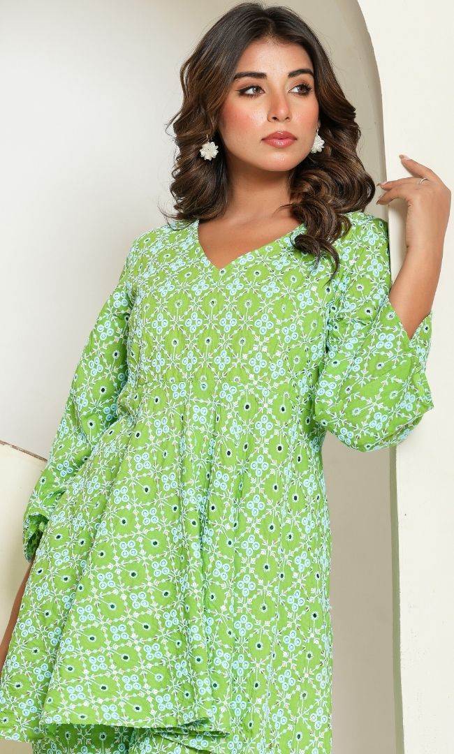 Lawn Green Co-ord Set