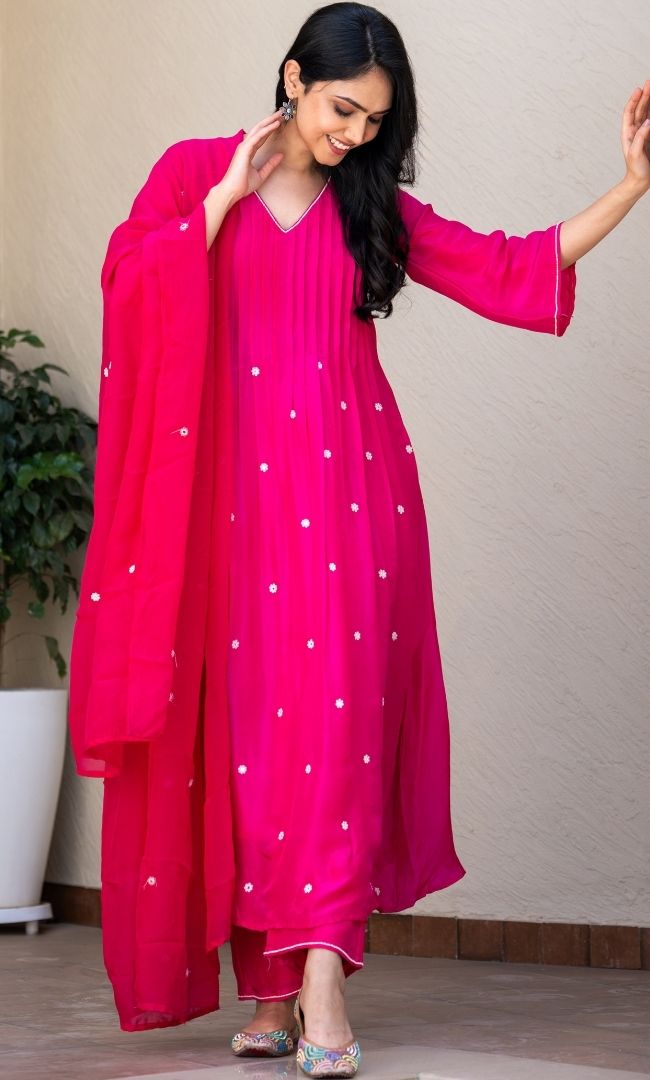 Sitara Magenta Suit Set