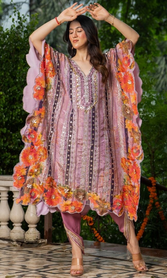 Pari Mahal Kaftan Set