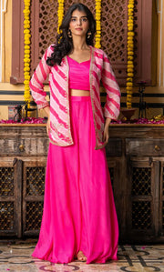 Pink Prism Leheriya Set