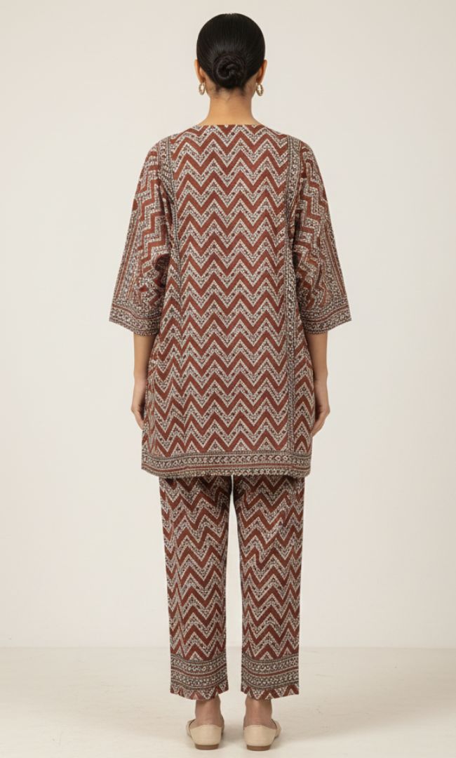 Deep Maroon Rozana Wear