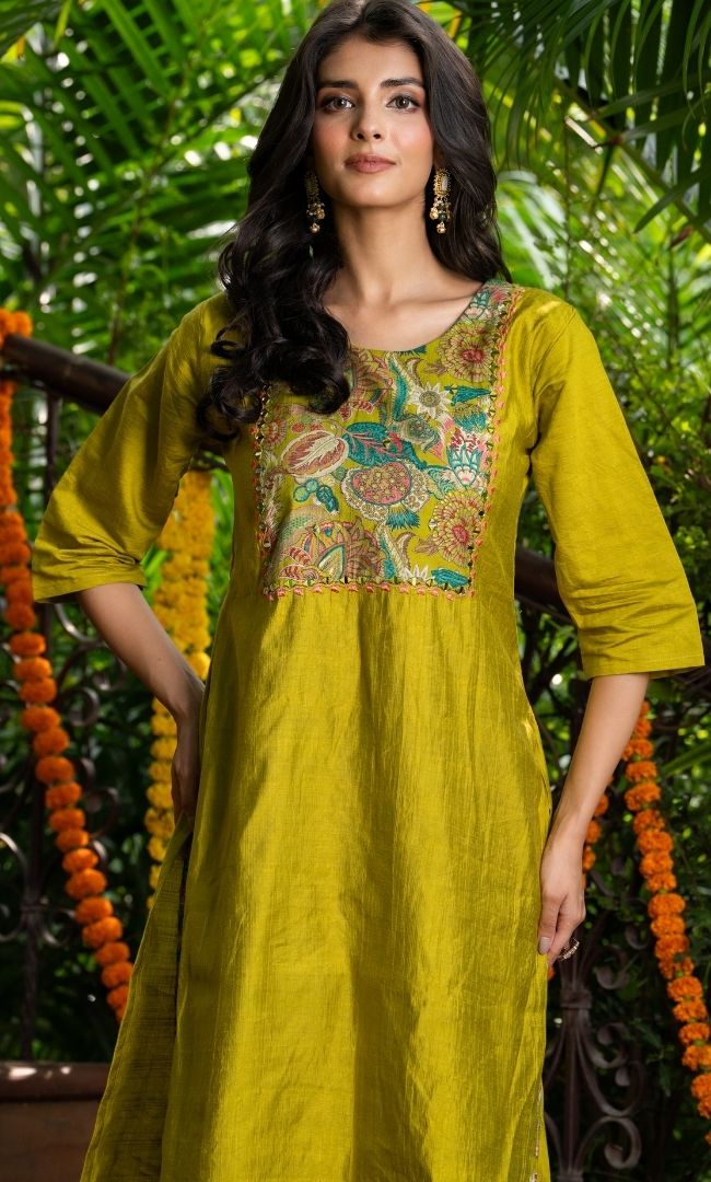 Harit Green Co ord Set