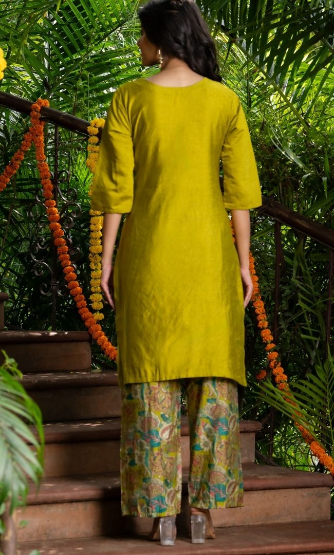 Harit Green Co ord Set