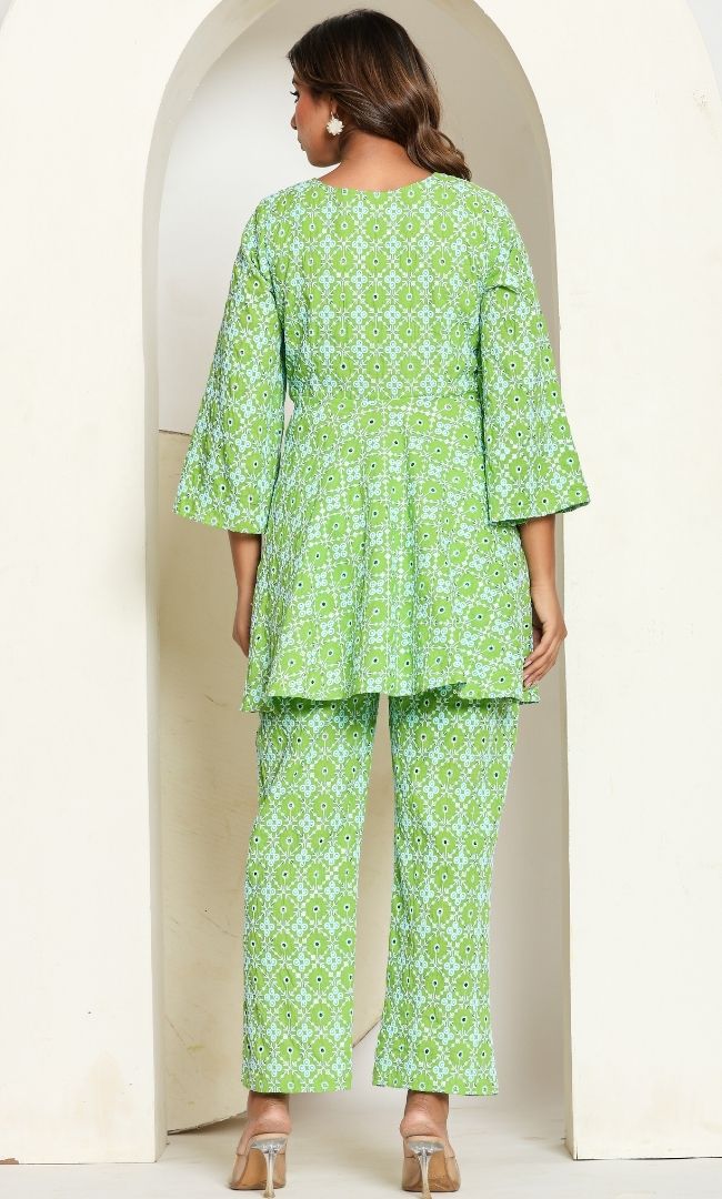 Lawn Green Co-ord Set