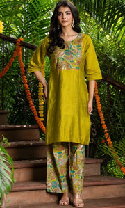 Harit Green Co ord Set
