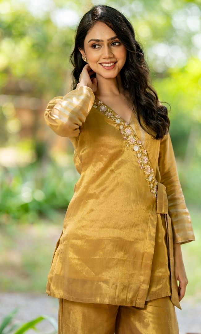 Kanak Tissue Co-ord Set