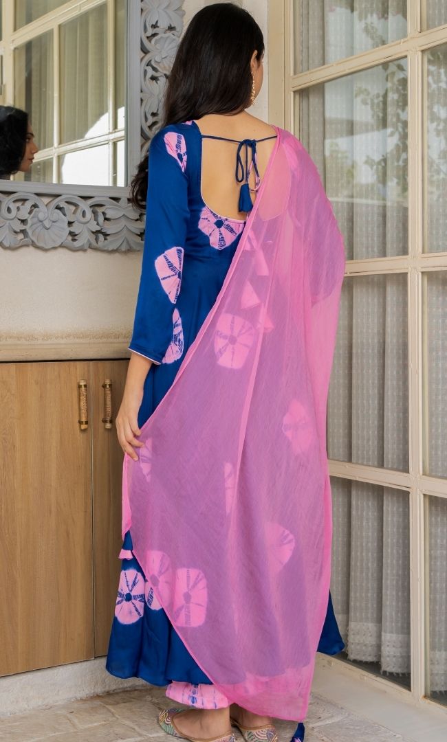 Neel Tara Anarkali Set