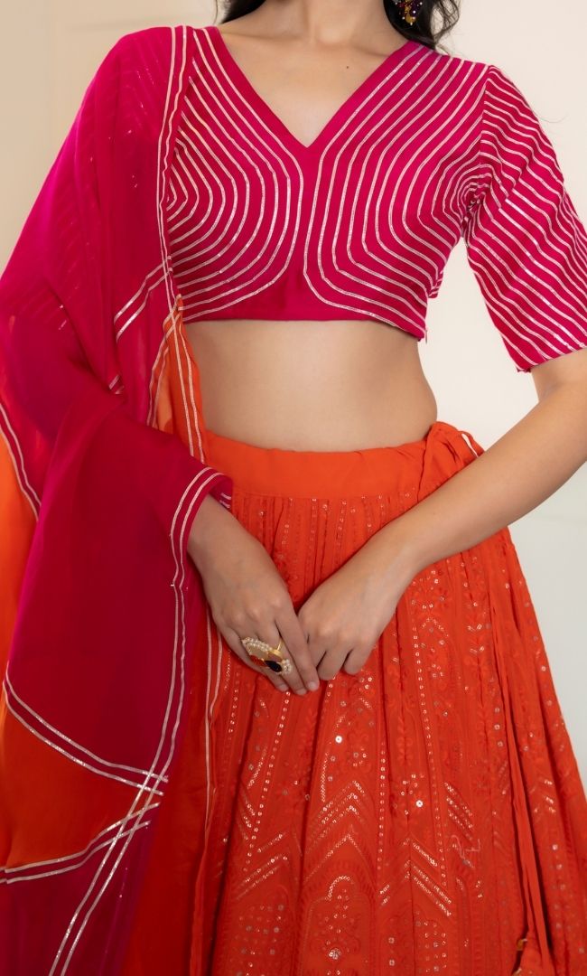 Sundown Lehenga Set