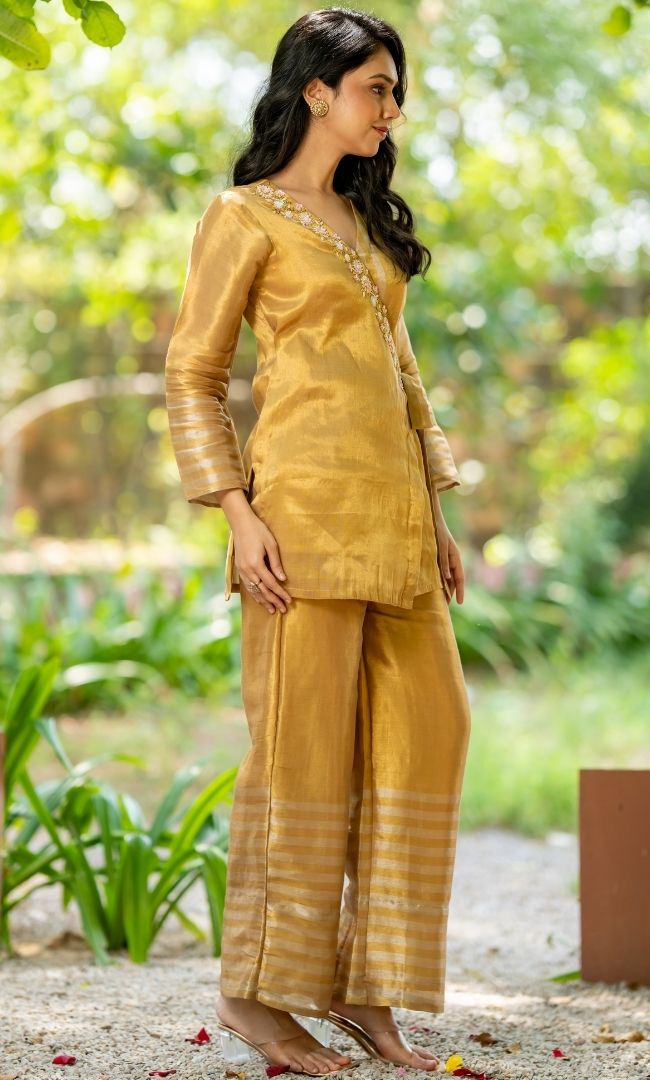 Kanak Tissue Co-ord Set