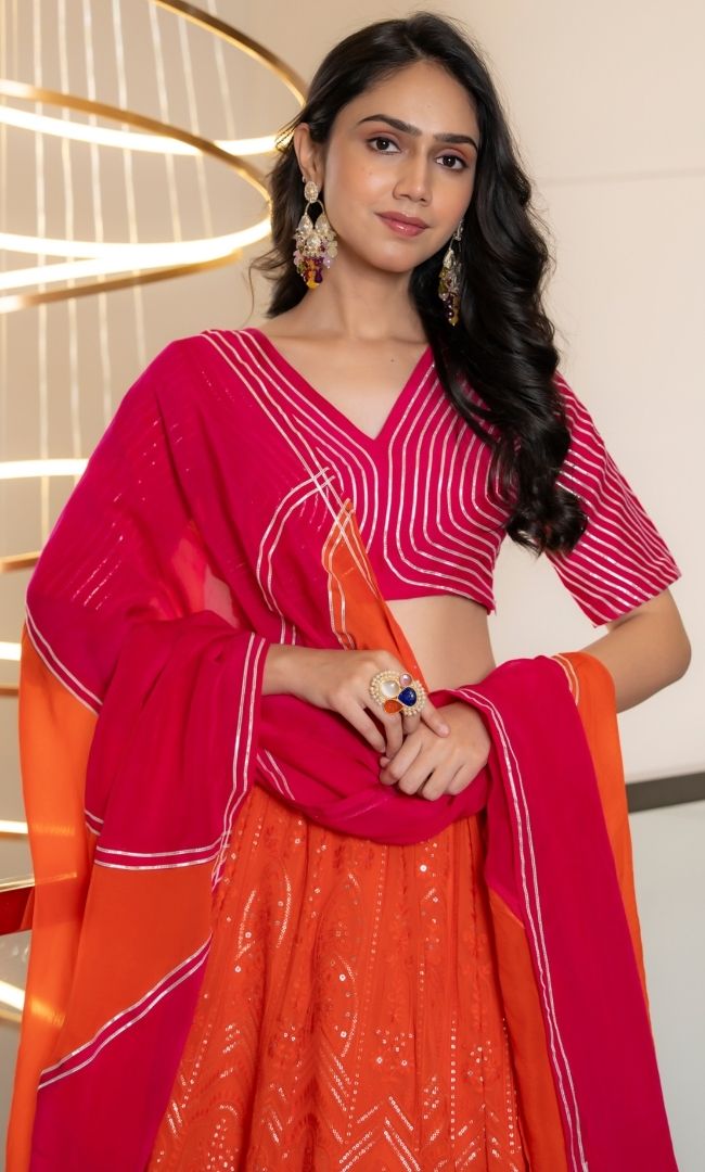 Sundown Lehenga Set