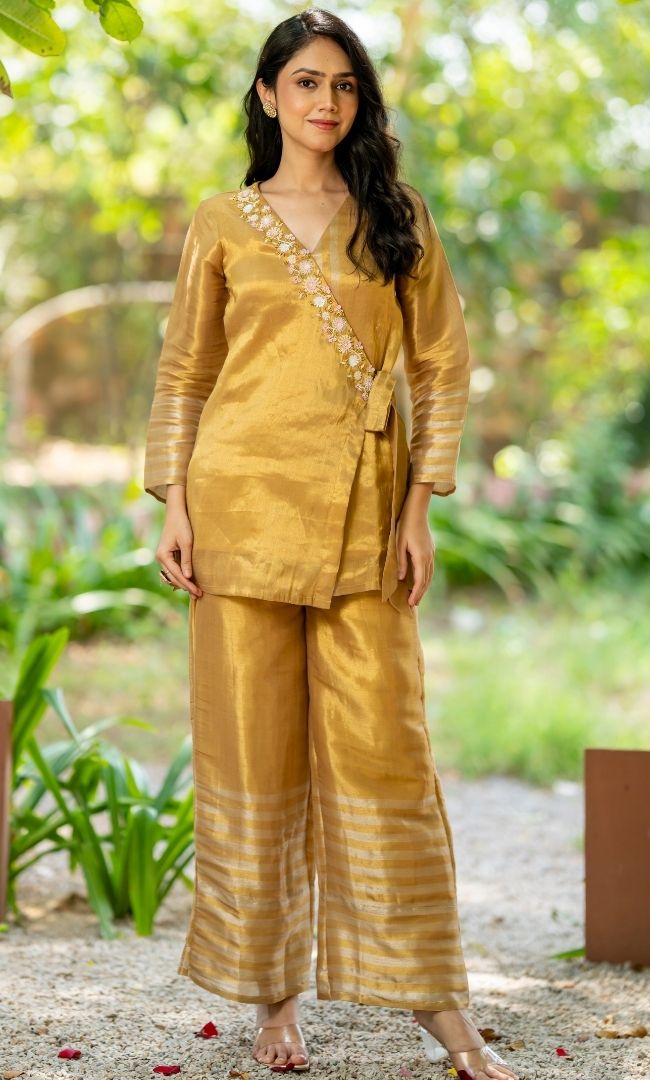 Kanak Tissue Co-ord Set