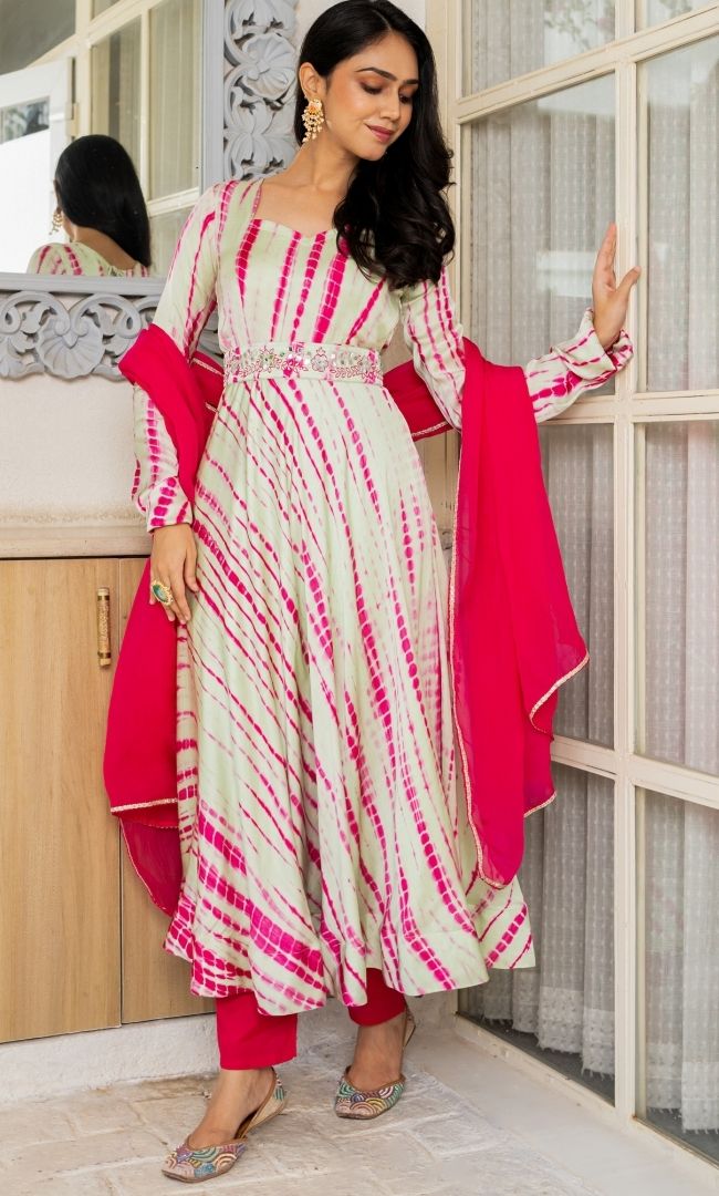 Rangira Vrinda Anarkali Set