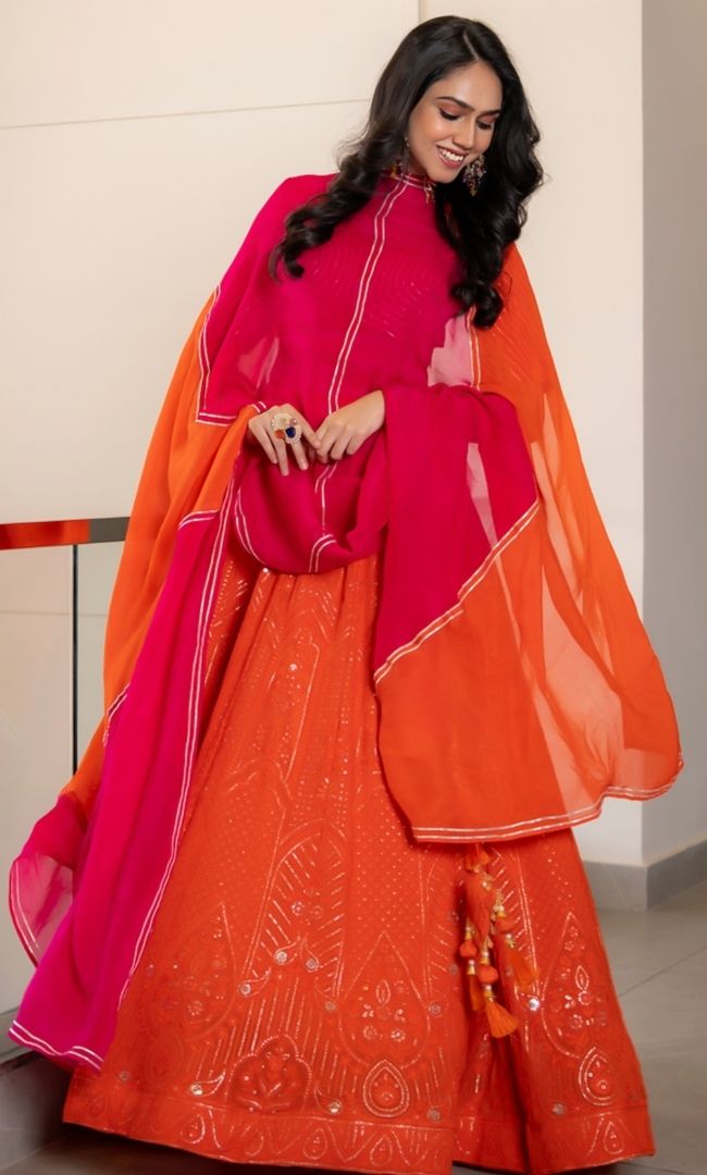 Sundown Lehenga Set