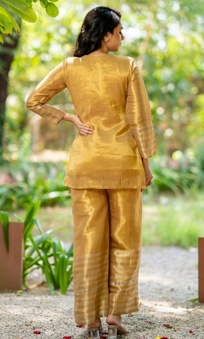 Kanak Tissue Co-ord Set