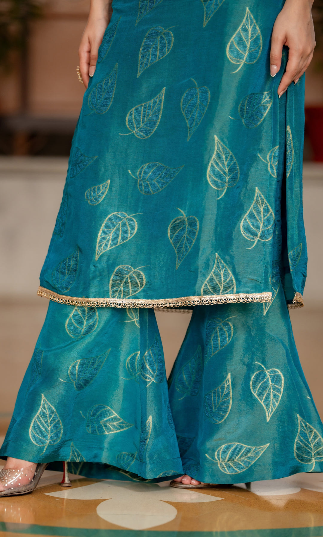 Aavya Firoza Kurta Co-ord Set