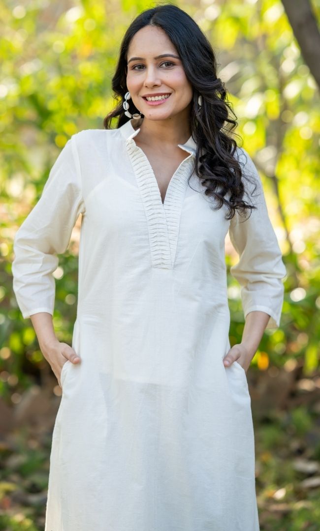 Alina Cotton Kurta Set