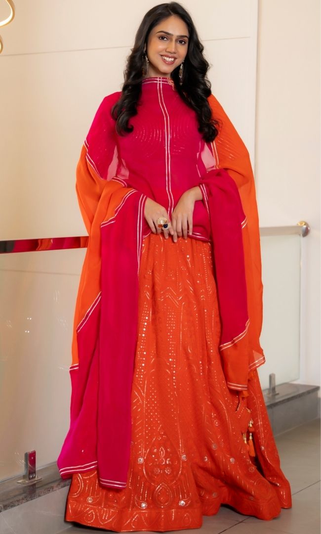 Sundown Lehenga Set