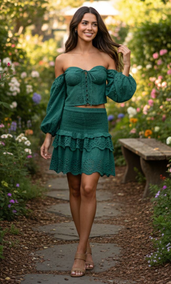 Tropical Fern Duo Set