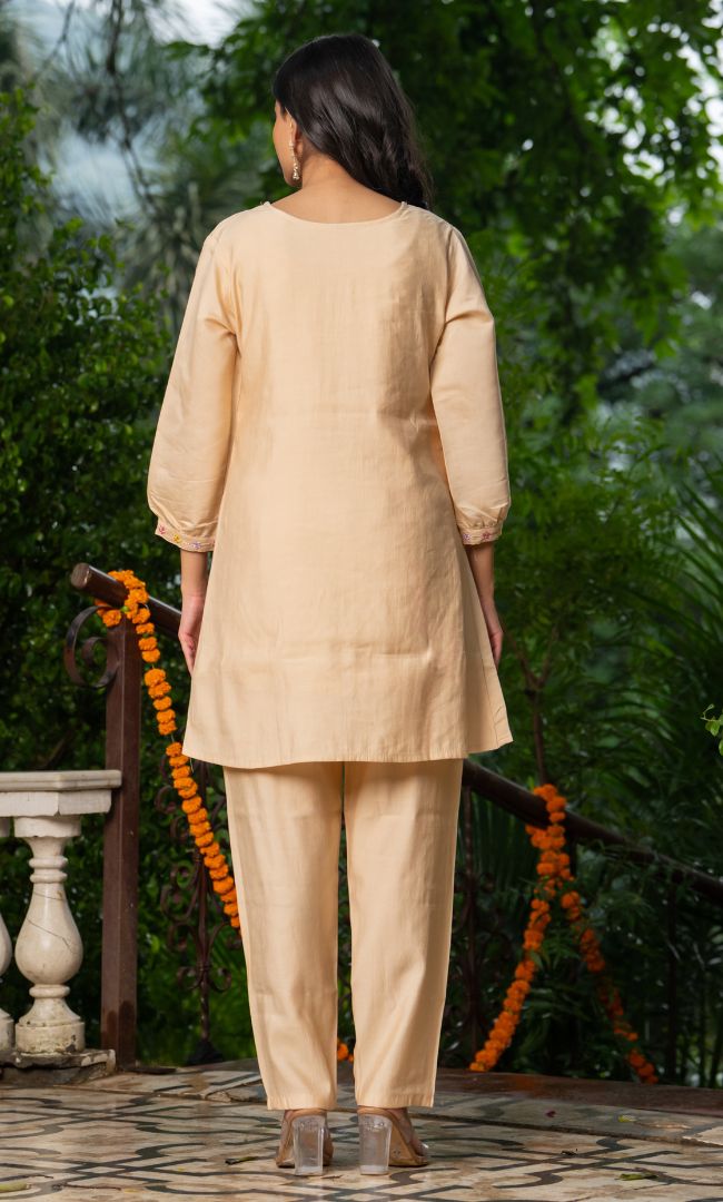 Malaya Beige Co ord Set