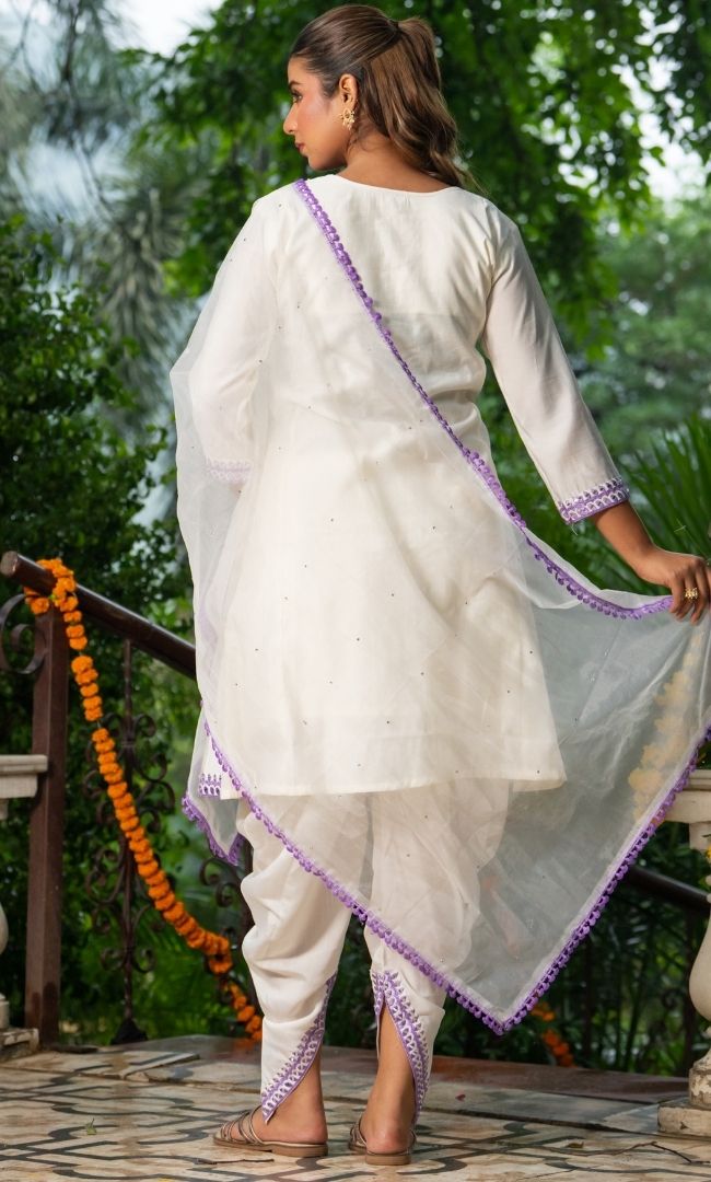 Chandrika Purple Suit Set